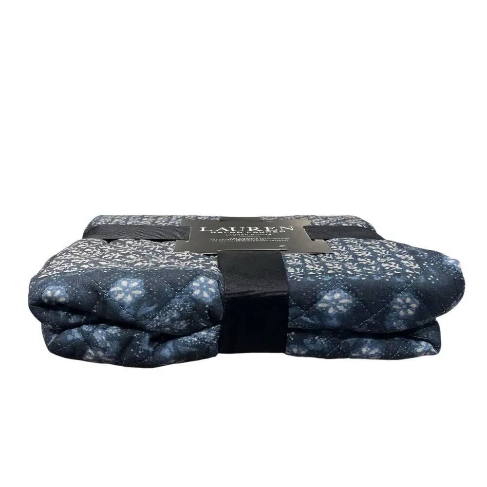 RALPH‎ LAUREN Beckett Diamond-Stitched Floral Sham 20